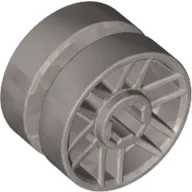 Wheel 14mm D. x 9.9mm with Centre Groove, Fake Bolts and 6 Spokes