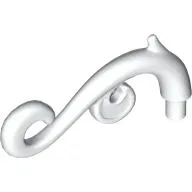 Curled Decorative Ornament with Bar