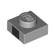 Plate 1 x 1 with Black Square Print