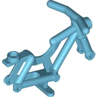 Bicycle Frame, Reinforced Headlight [Hollow Stud]