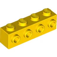 Brick Special 1 x 4 with 4 Studs on One Side