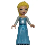Elsa, Medium Azure Dress, No Cape