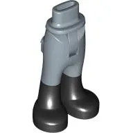 Minidoll Hips and Trousers with Back Pockets and Black Boots Print [Thin Hinge]