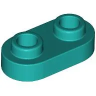 Plate Special 1 x 2 Rounded with 2 Open Studs