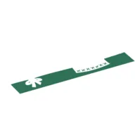 Hipwear Skirt, Short, with Dark Green Apron Print [8mm]