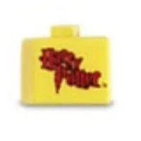 Pen Bead, Square with 'HARRY POTTER' Print