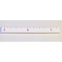 Tile 1 x 8 with Ruler INCH '5', '6', '7' Print