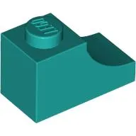 Brick Curved 2 x 1 with Inverted Cutout