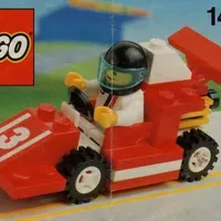 Red Race Car Number 3