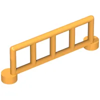 Duplo Fence / Rail 1 x 6 with 5 Rails