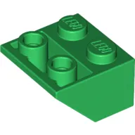 Brick Sloped Inverted 45° 2 x 2 [Ovoid Bottom Pin, Bar-sized Stud Holes]