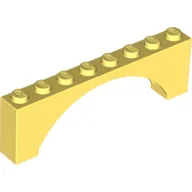 Brick Arch 1 x 8 x 2 Raised