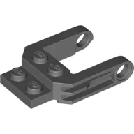 Wheel Fork with 2 x 2 Plate