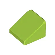 Brick Sloped 30° 1 x 1 x 2/3 (Cheese Slope)