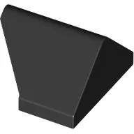 Brick Sloped 45° 2 x 1 Double / Inverted with Bottom Stud Holder