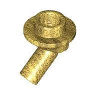 Bar, Angled with 1 x 1 Round Plate / Stud on End