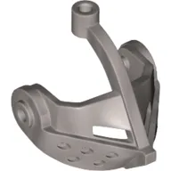 Headwear Accessory Visor Grille with Top Pin Hole (Castle)