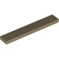 Tile 1 x 6 with Groove