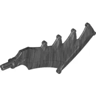 Large Figure Weapon Axe, Sword with Jagged Blade