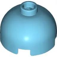 Brick Round 2 x 2 Dome Top, Vented Stud
