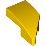 Brick Wedged, Curved 2 x 1 with Stud Notch Left