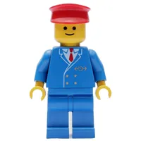 Conductor - Blue Jacket, Blue Legs, Red Hat