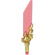 Weapon Sword, Broad with Trans-Red Blade pattern