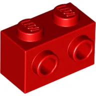 Brick Special 1 x 2 with 2 Studs on 1 Side