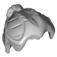 Hair Small Braids and Fan Shaped Ponytail