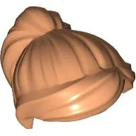 Hair Ponytail and Swept Sideways Fringe