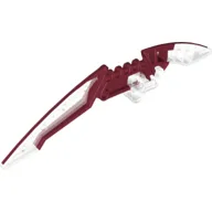 Large Figure Weapon Staff, Marbled Dark Red Pattern (Staff of Light Blade)
