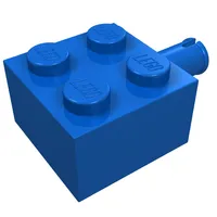 Brick Special 2 x 2 with Pin and No Axle Hole