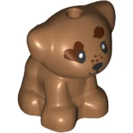 Animal, Dog Pup with Reddish Brown Spots print