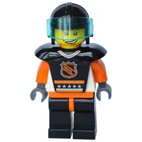 Hockey Player Black Vest #3