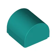 Brick Curved 1 x 1 x 2/3 Double Curved Top, No Studs