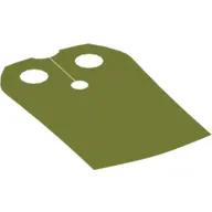 Neckwear Cape, Straight Side [Traditional Starched Fabric]