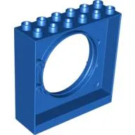 Duplo Ball Tube exit with round doorway 2 x 6 x 5