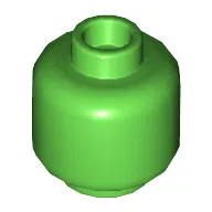 Minifig Head [Plain] [Hollow Stud]