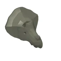 Animal Body Part, Dinosaur, Triceratops Head
