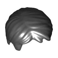 Hair Short, Tousled with Side Part