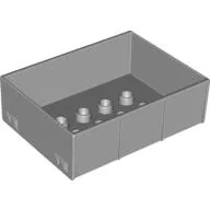 Duplo Trailer Bed with 2 x 4 Studs and Four Sides