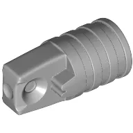 Hinge Cylinder 1 x 2 Locking with 1 Finger and Axle Hole On Ends [No Side Slots]
