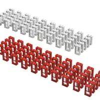 1 x 2 x 3 Doors Refill, Red or White