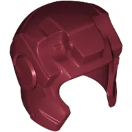 Helmet Space with Open Face Rounded, Top Hinge