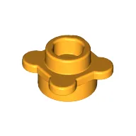 Plant, Flower, Plate Round 1 x 1 with 4 Petals