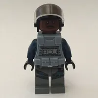 ACU Trooper with Sand Blue Armor and Reddish Brown Skin