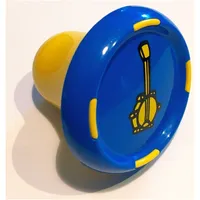 Music Builder Sound Plug with Yellow Base and Yellow Banjo Print