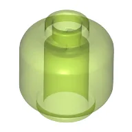 Minifig Head [Plain] [Vented Stud - 2 Holes]