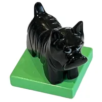 Duplo Animal Dog, Scottish Terrier / Scottie on Medium Green Base