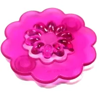 Clikits Icon, Flower 4.5 x 4.5 with 10 Petals, 2 Pins